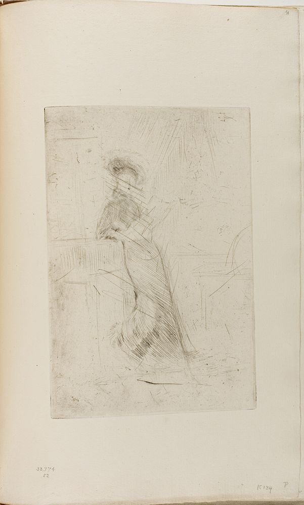 A Lady at a Window by James McNeill Whistler