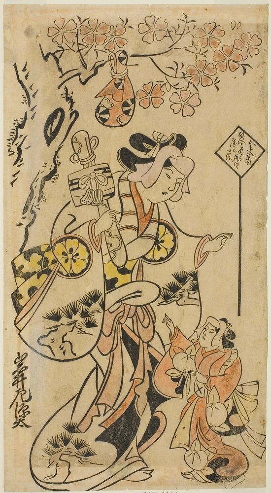 The Actor Iwai Sagenta I by Torii Kiyonobu I