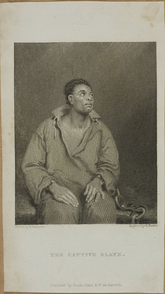 The Captive Slave by Edward Finden