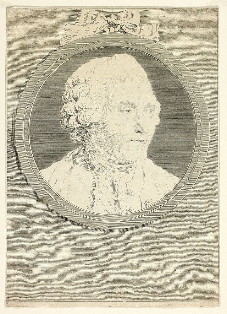 Portrait of Hubert Gravelot by Jean Massard
