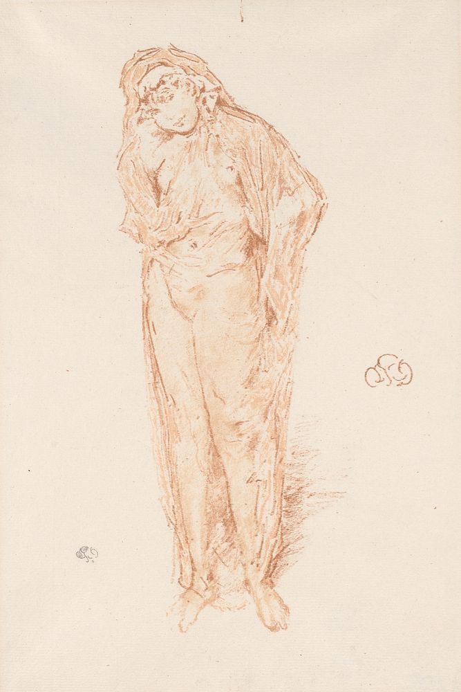 Draped Figure, Standing by James McNeill Whistler