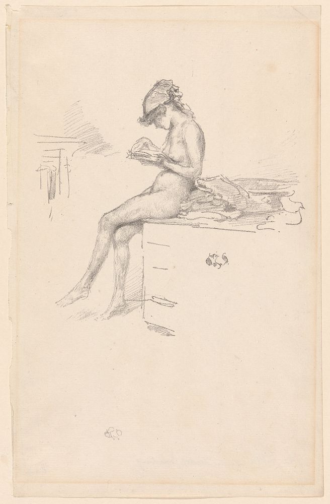 The Little Nude Model, Reading by James McNeill Whistler