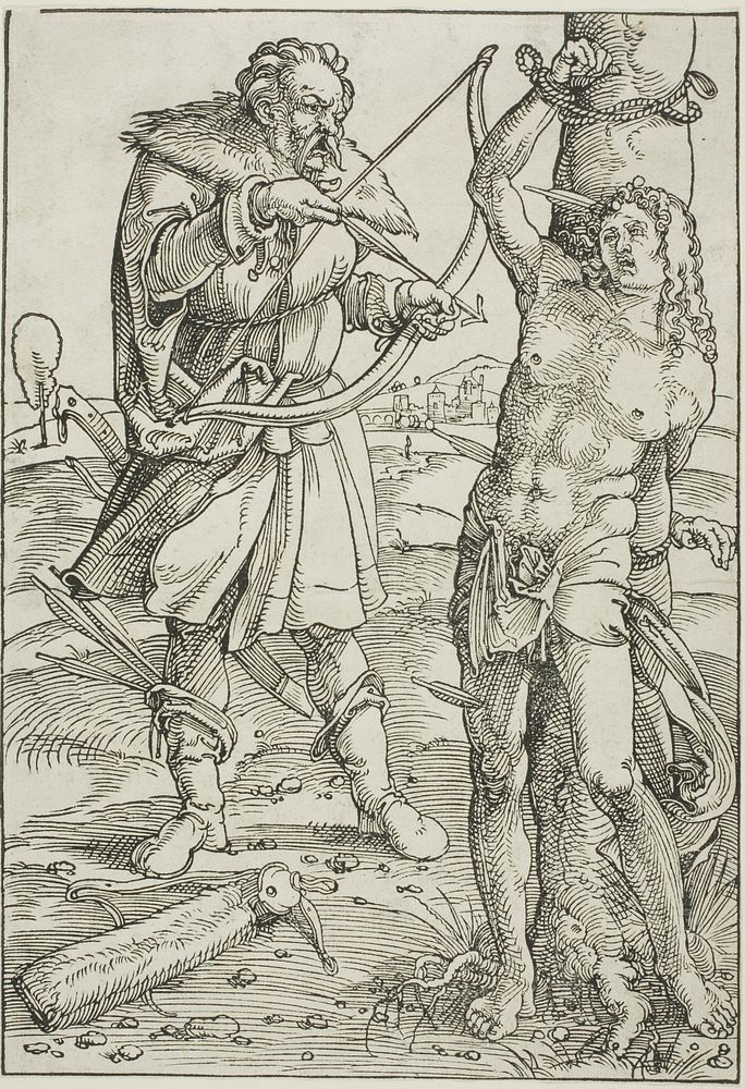 The Martyrdom of Saint Sebastian by Hans Baldung Grien