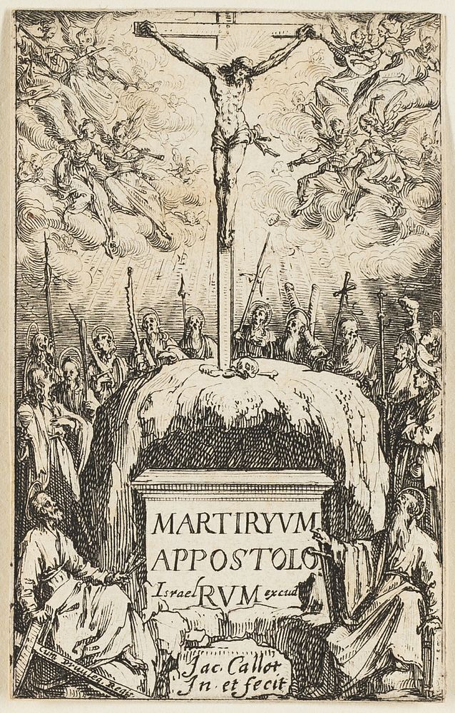 Frontispiece, from The Martyrdoms of the Apostles by Jacques Callot