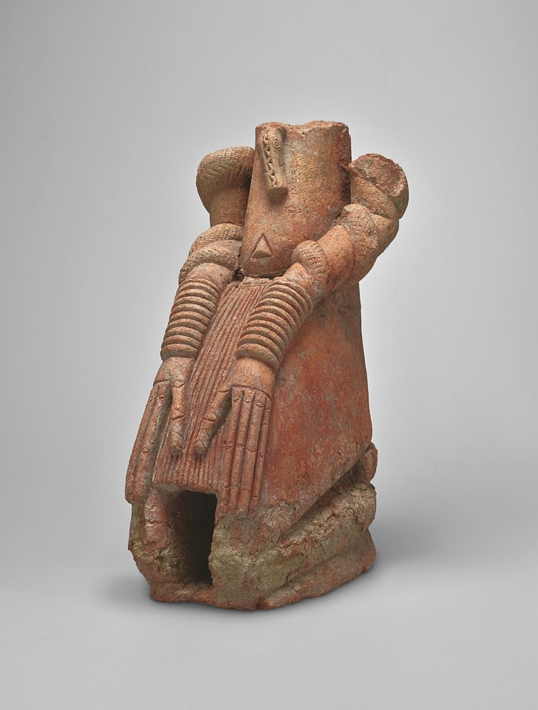 Fragment of a Kneeling Figure by Niger Delta