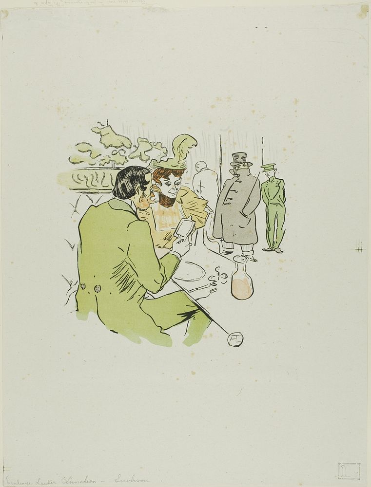 Snobbery by Henri de Toulouse-Lautrec