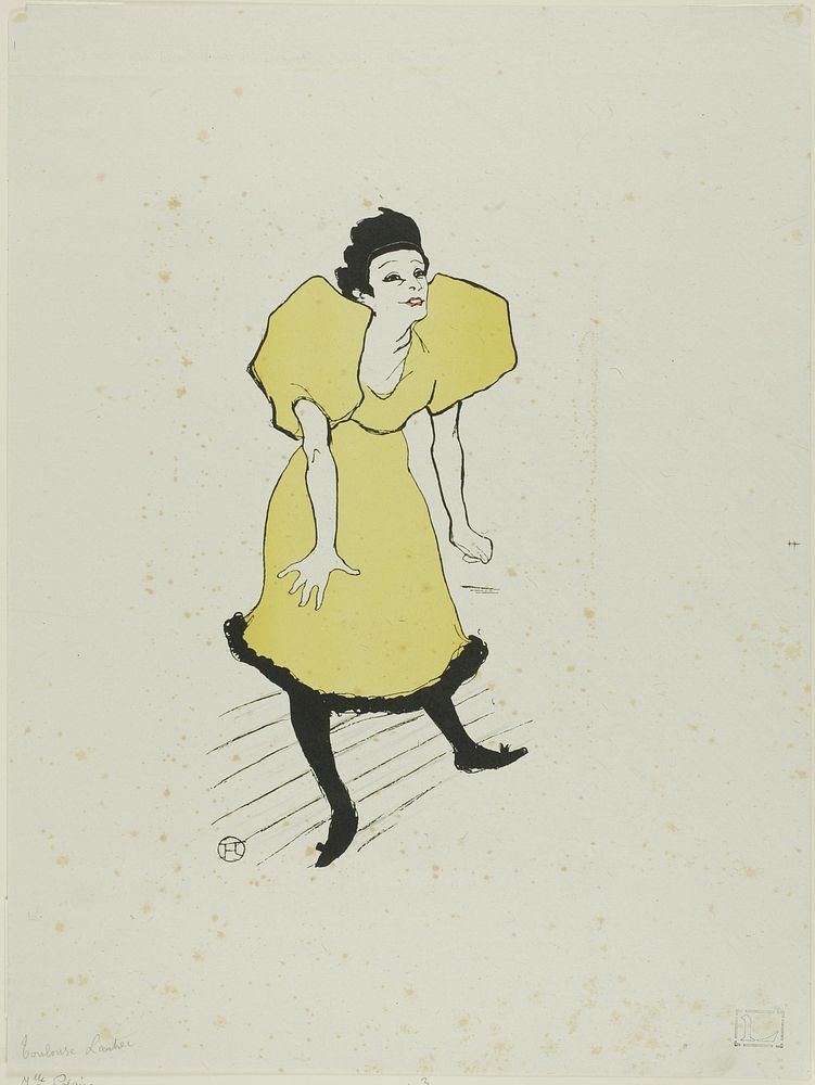 Miss Polaire by Henri de Toulouse-Lautrec