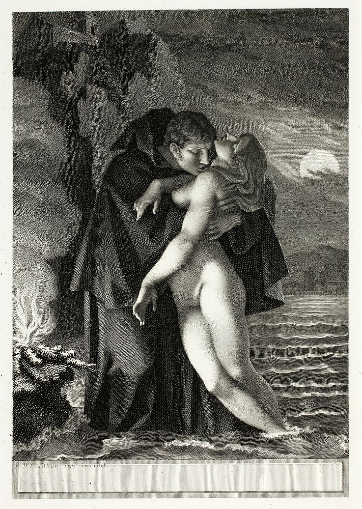 Phrosine and Mélidore by Pierre Paul Prud'hon