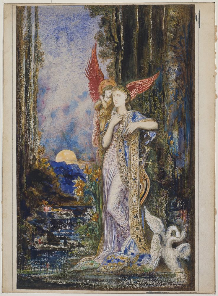 L'Inspiration by Gustave Moreau