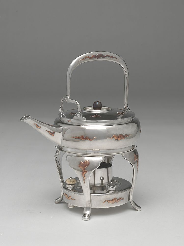Teakettle and Stand by Tiffany and Company (Maker)