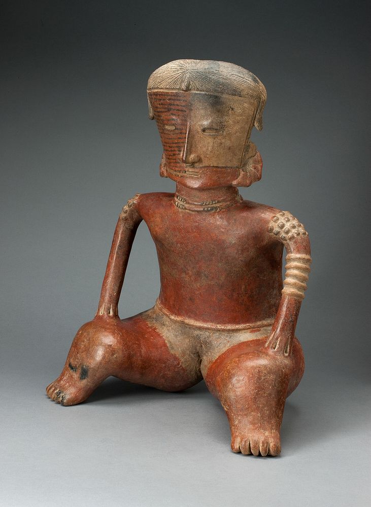 Figure of a Seated Female by Nayarit