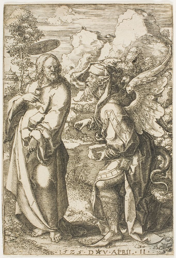 Christ Tempted by the Devil by Dirk Vellert