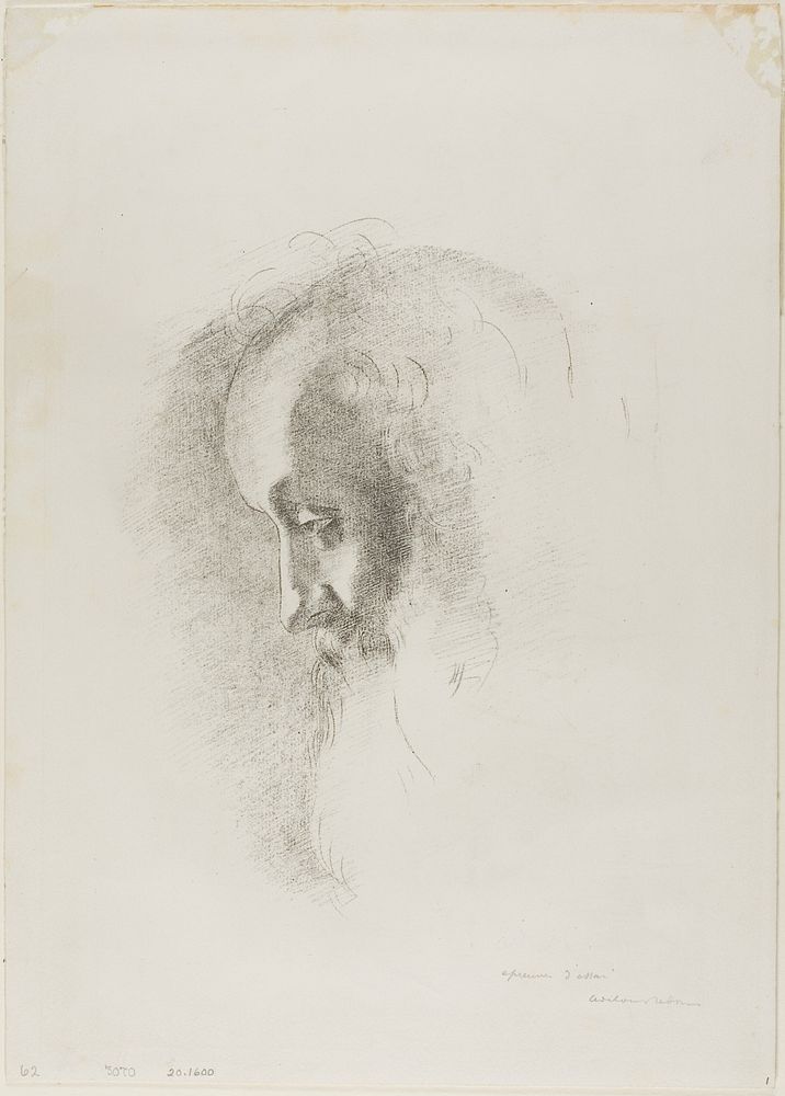 To Old Age, from Night by Odilon Redon