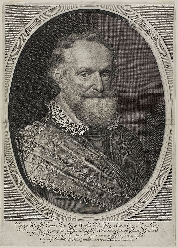 Henry Matthias, Count of Thurn and Taxis by William Jacobszoon Delff