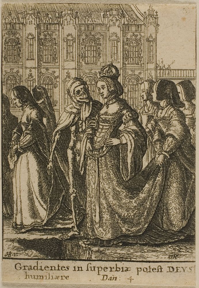 The Empress and Death by Wenceslaus Hollar