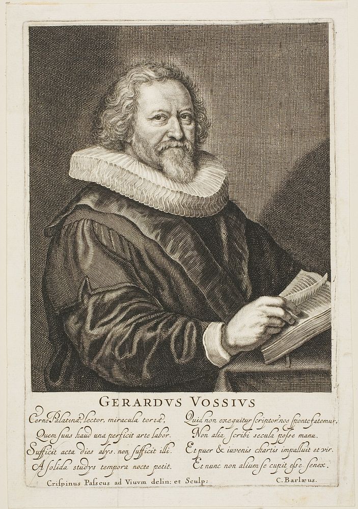 Gerardus Vossius by Crispin de Passe, II