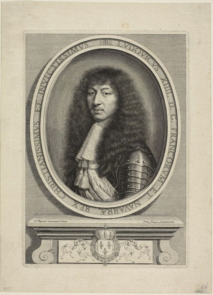 Louis XIV by Pierre Louis van Schuppen