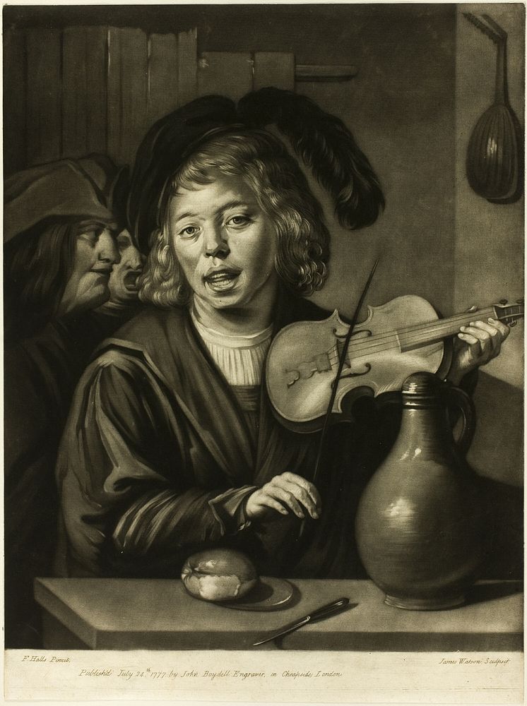 The Musical Boy by James Watson