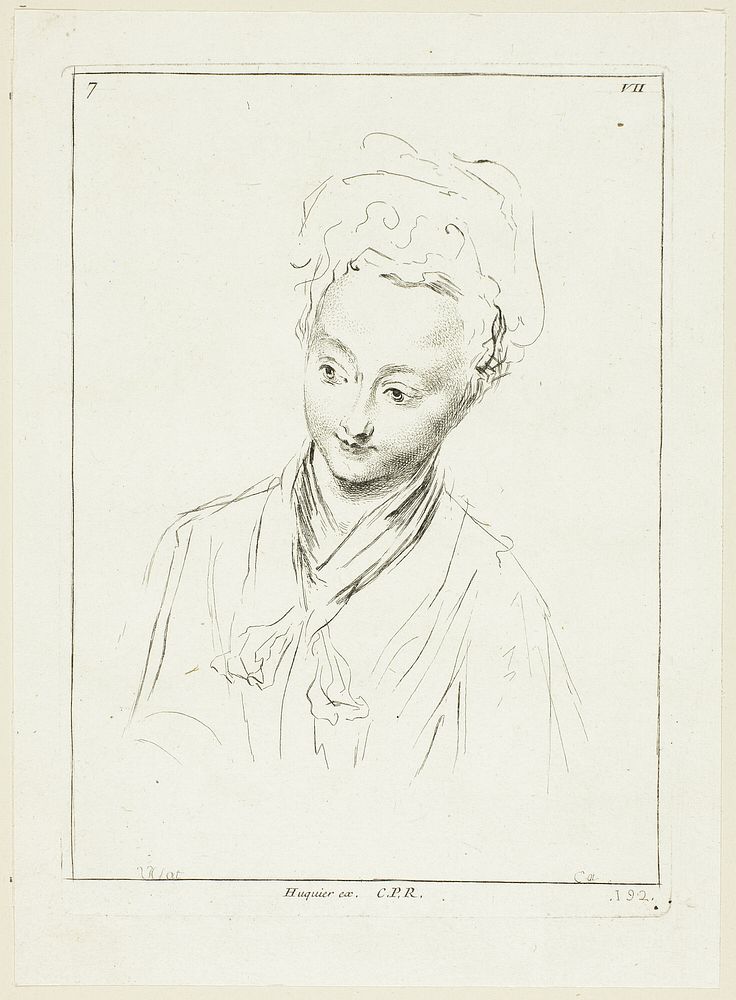 Woman's Head (turned to right) by Anne Claude Philippe Caylus
