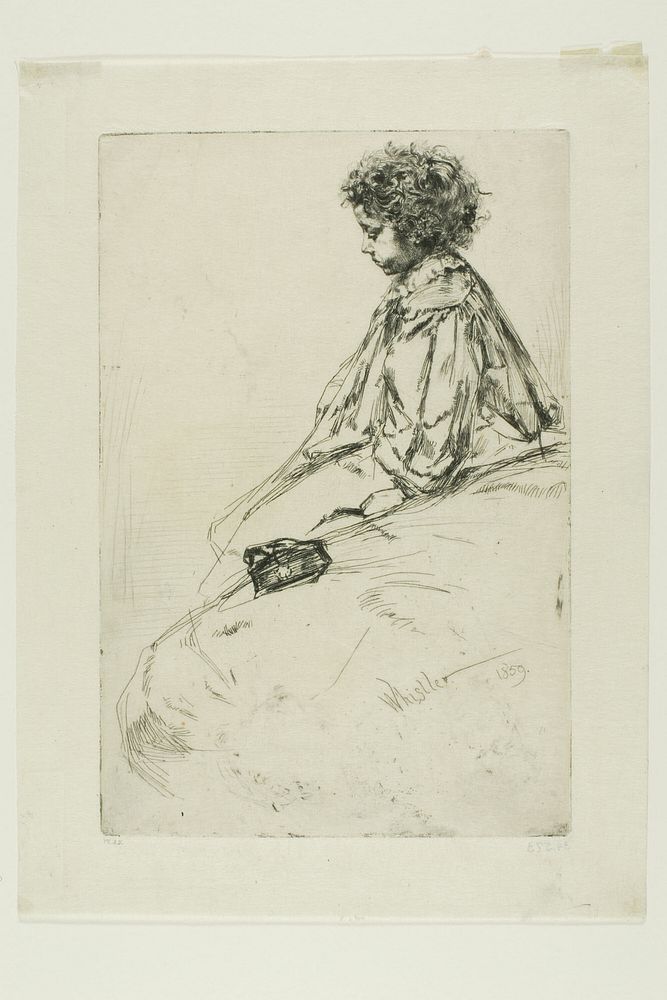 Bibi Lalouette by James McNeill Whistler