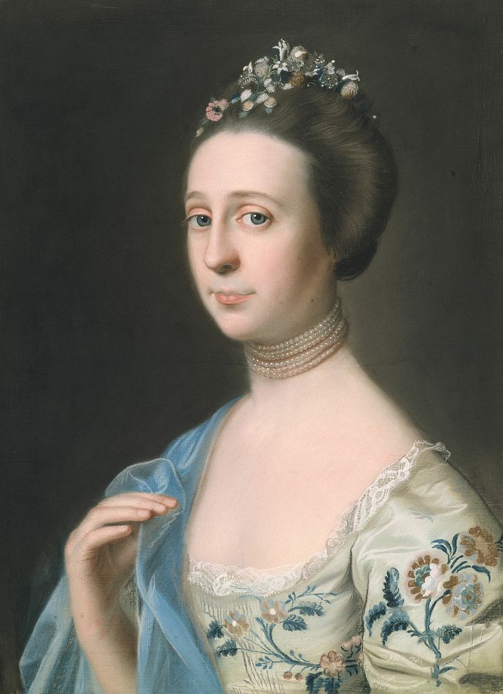 Mrs. Henry Hill (Anna Barrett) by John Singleton Copley