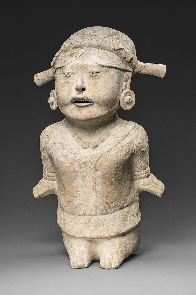 Figure of a Woman in Ceremonial Dress by Veracruz, Classic