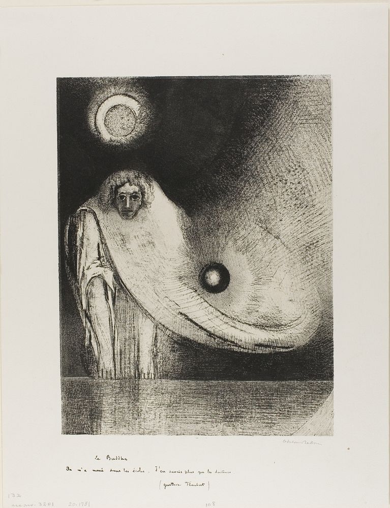 The Buddha by Odilon Redon | Free Photo Illustration - rawpixel