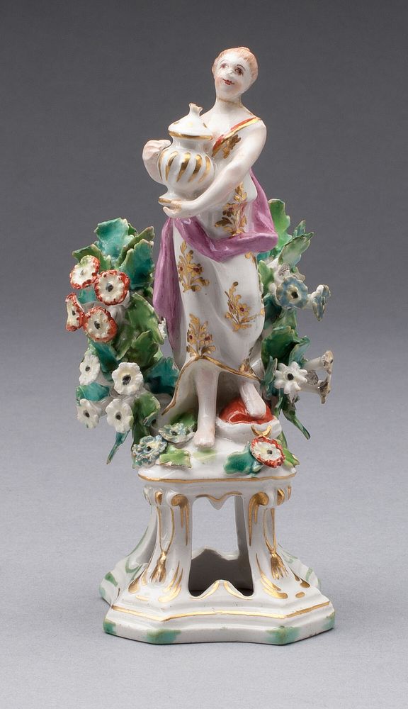 Figure of Asia by Bow Porcelain Factory