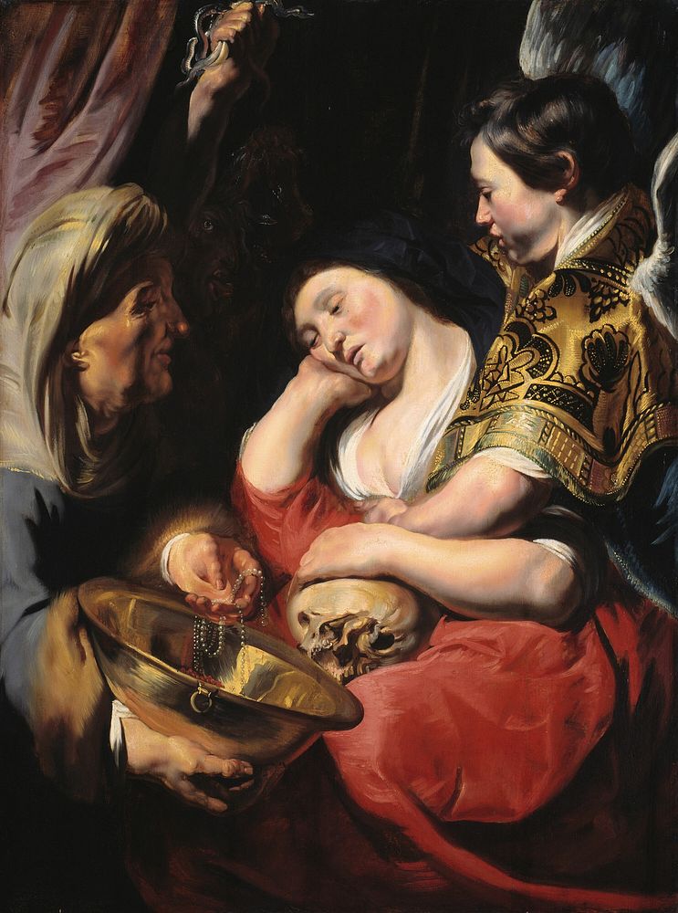 The Temptation of the Magdalene by Jacob Jordaens