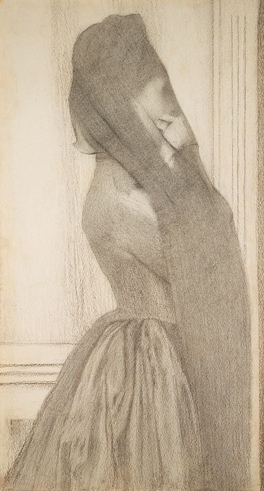 The Veil by Fernand Khnopff