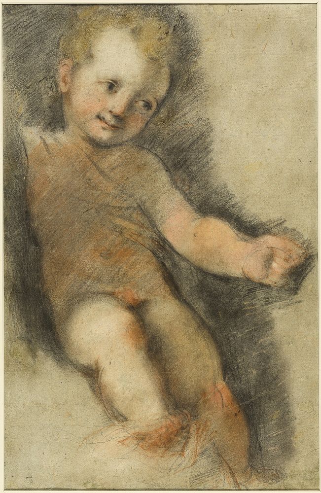 Christ Child: Study for the Madonna di San Giovanni by Federico Barocci
