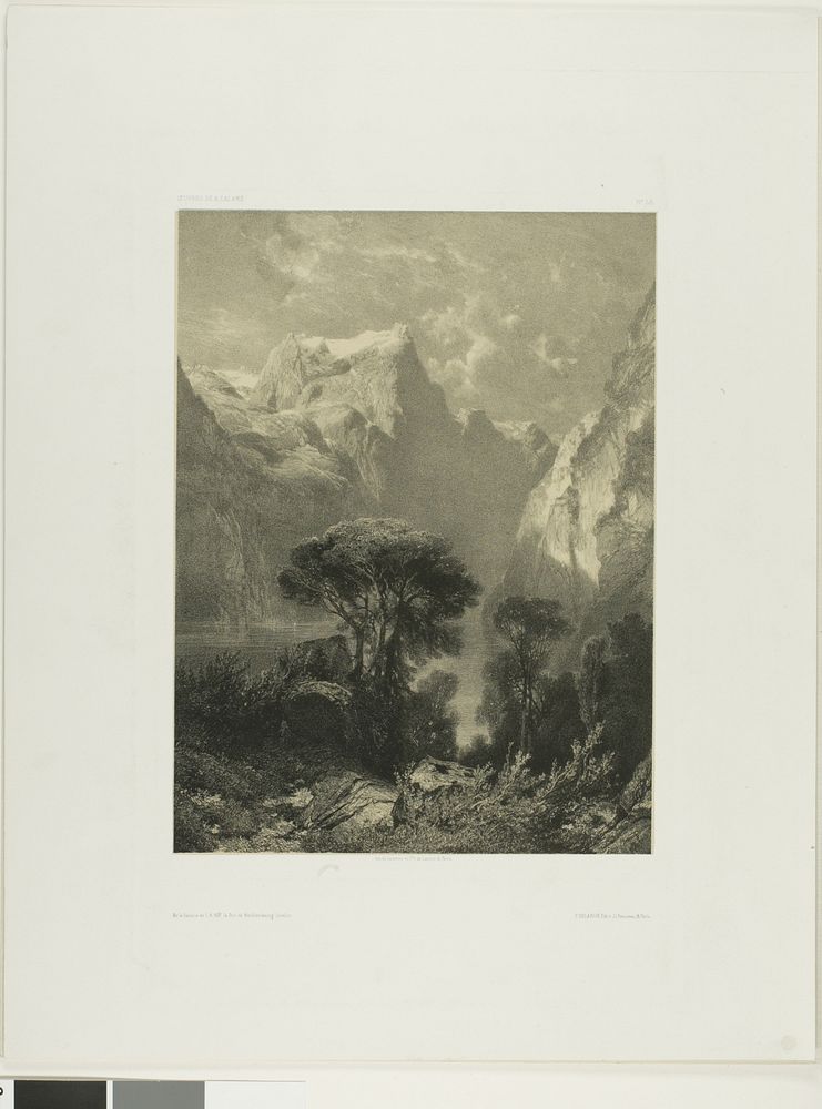 Brunnen by Alexandre Calame