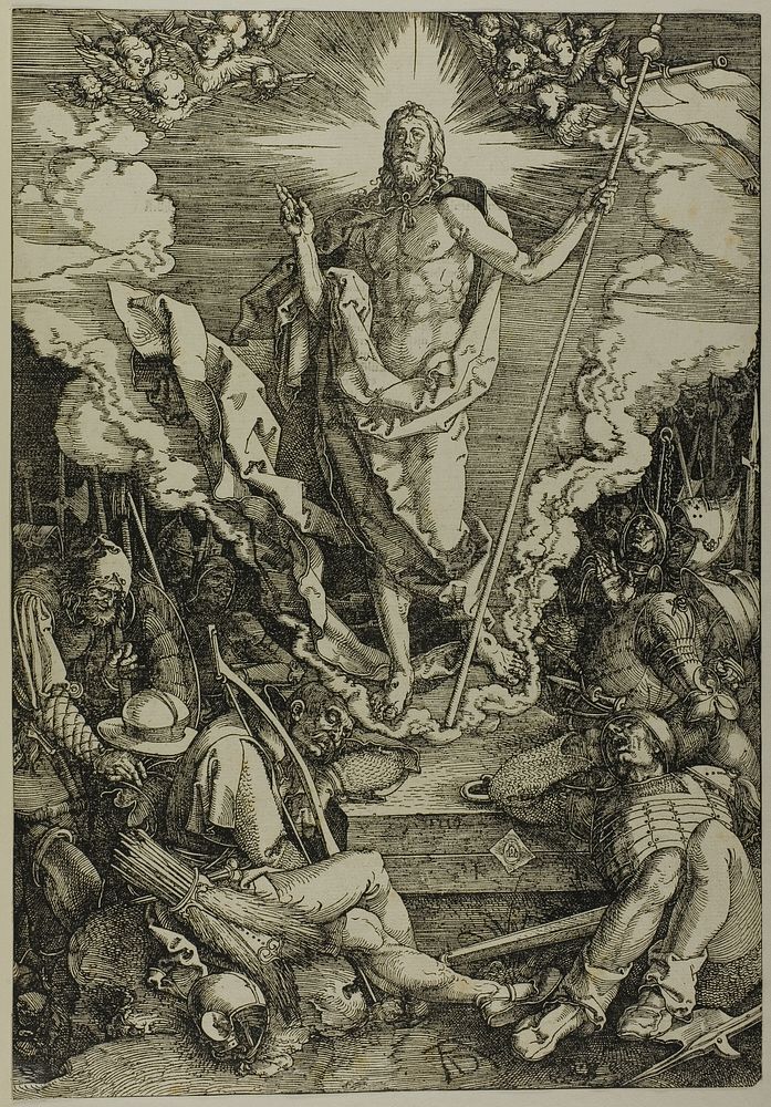 The Resurrection, from The Large Passion by Albrecht Dürer