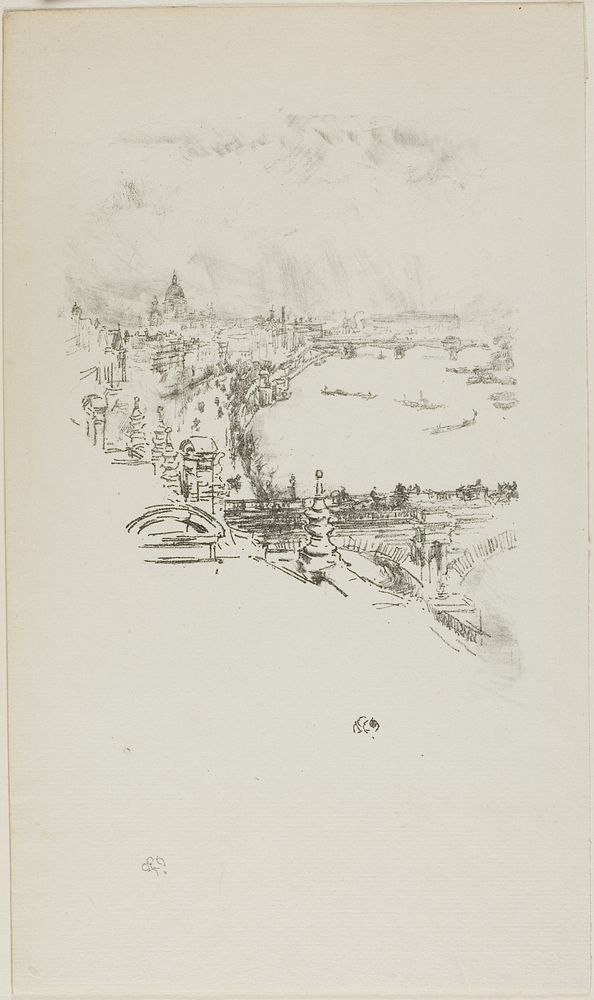 Little London by James McNeill Whistler