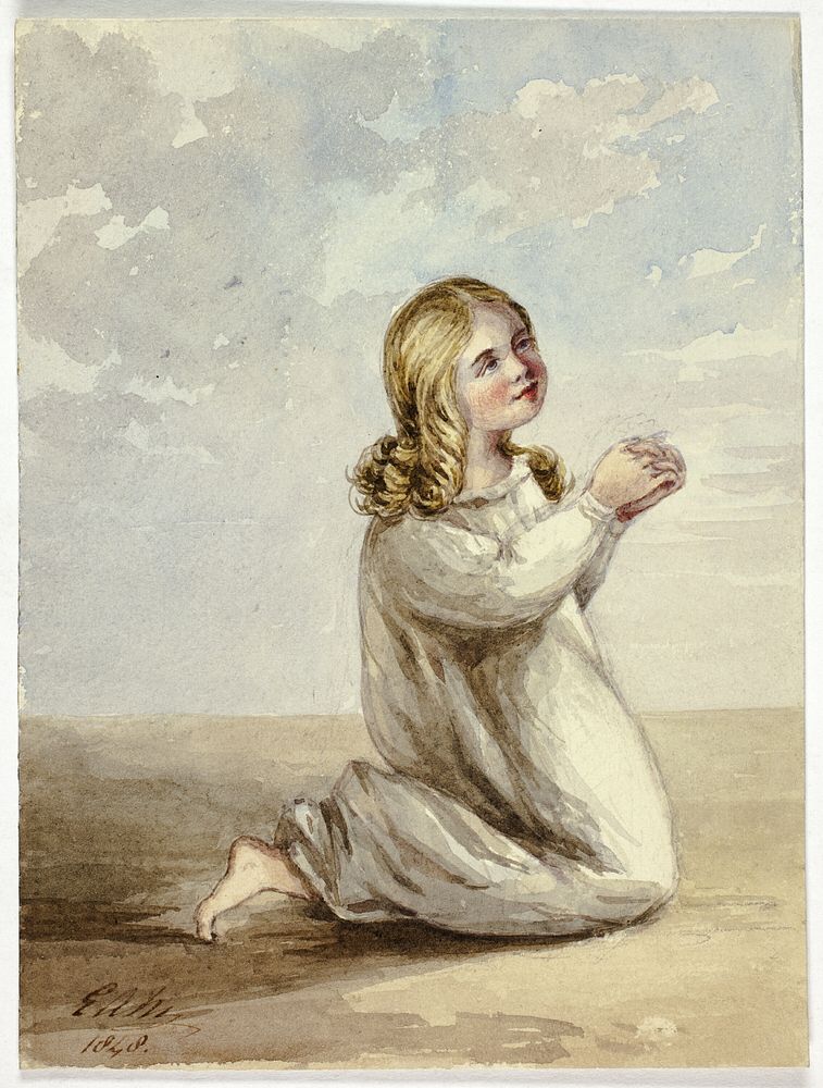 Child Praying by Elizabeth Murray