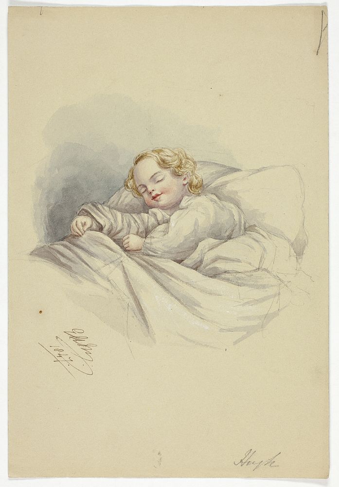 Hugh Sleeping by Elizabeth Murray