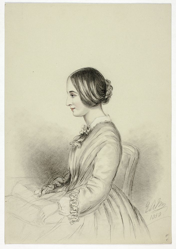 Portrait of Selina (Quin) Markham by Elizabeth Murray
