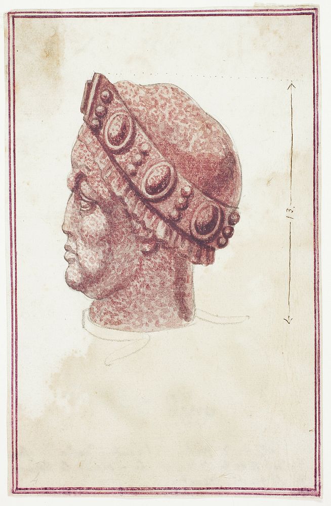 Porphyry Head (San Marco, Venice) by Giuseppe Grisoni