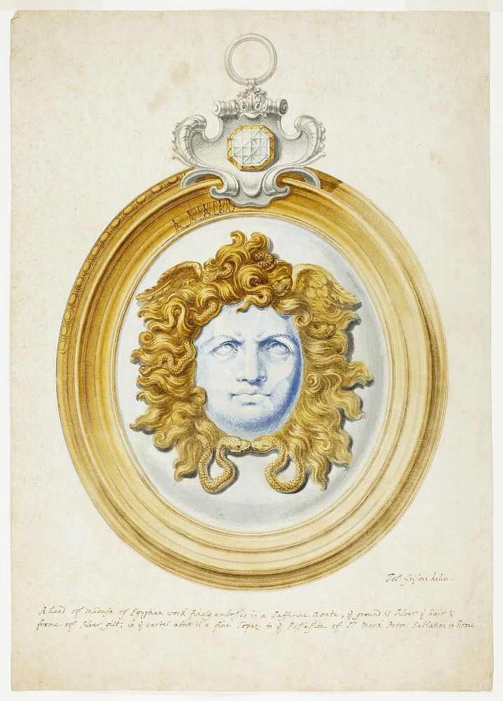 Head of Medusa (Sabbatini collection, Rome) by Giuseppe Grisoni