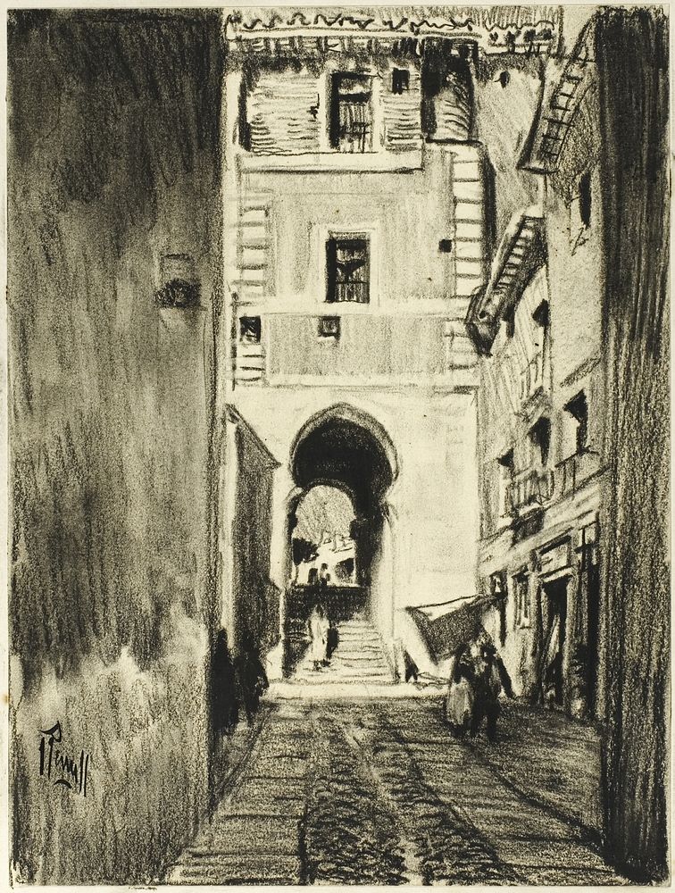 Toledo by Joseph Pennell