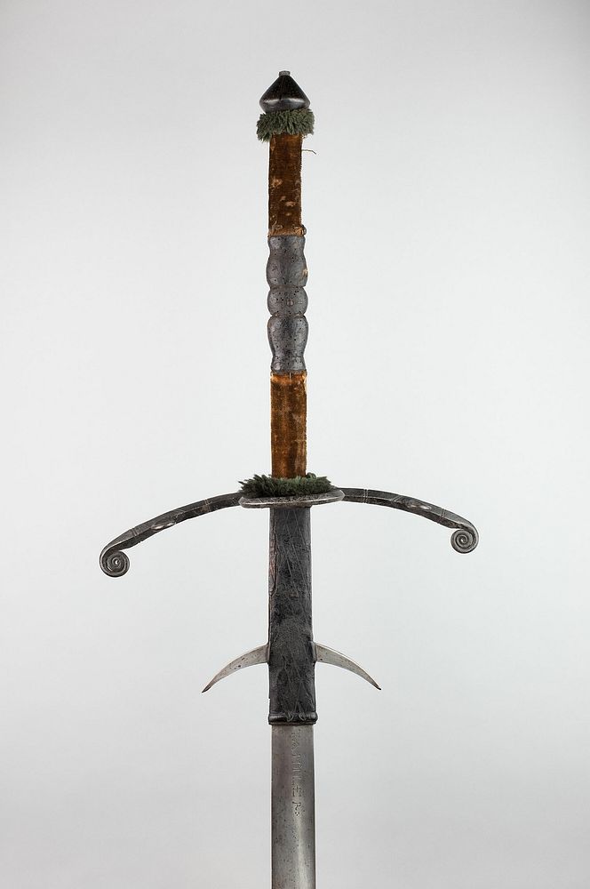 Two-Handed Sword with Scabbard