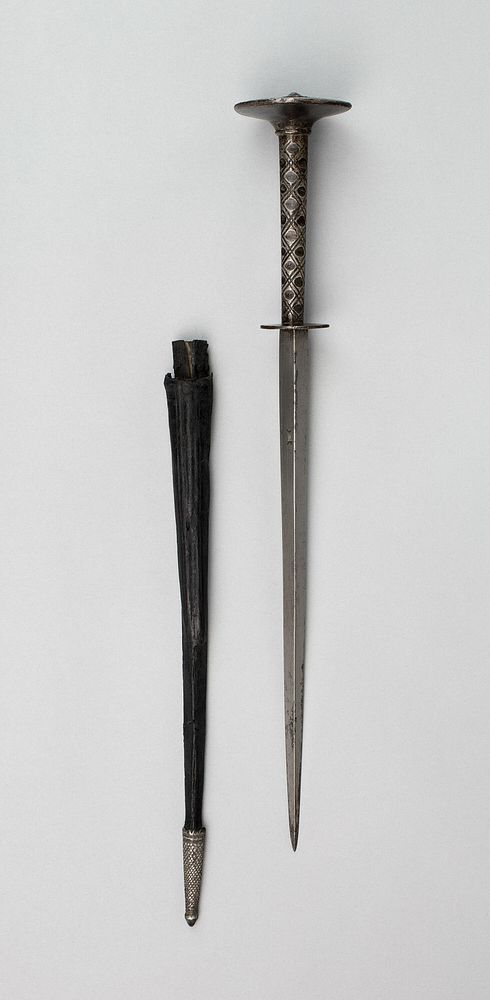 Roundel Dagger and Scabbard