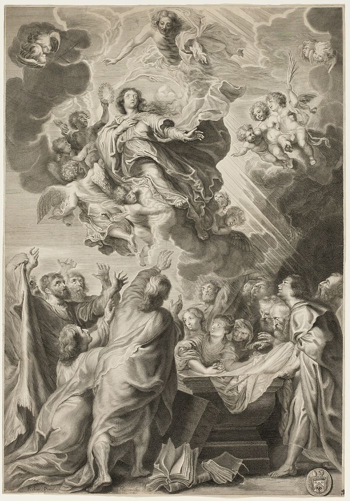 Assumption of the Virgin by Antoine Masson
