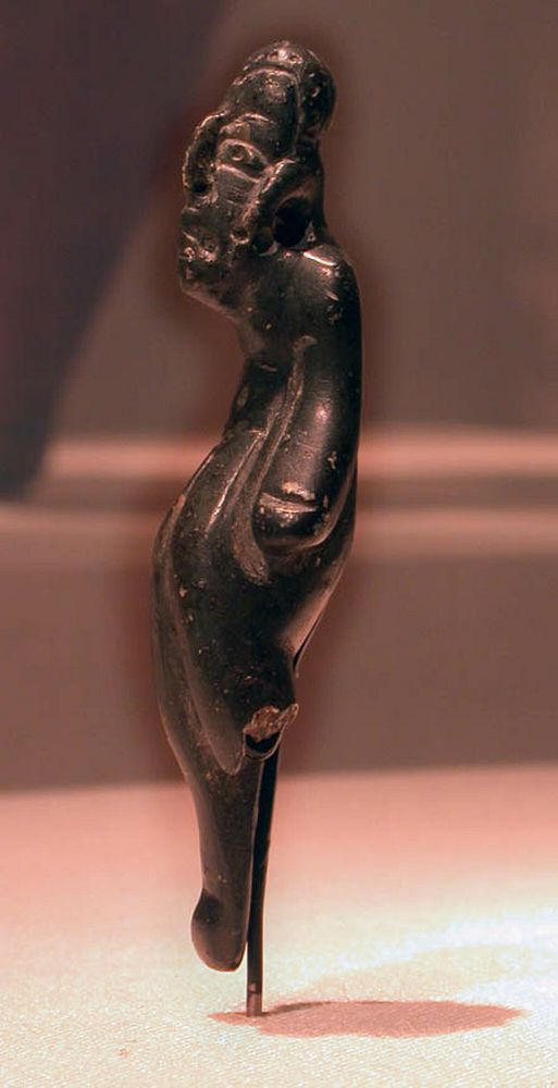 Standing Figurine with Missing Leg by Olmec