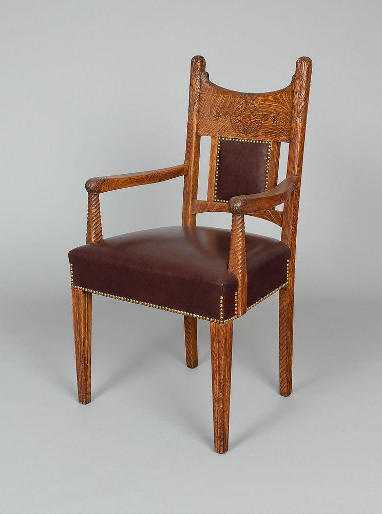 Armchair by A. H. Davenport & Company (Manufacturer)