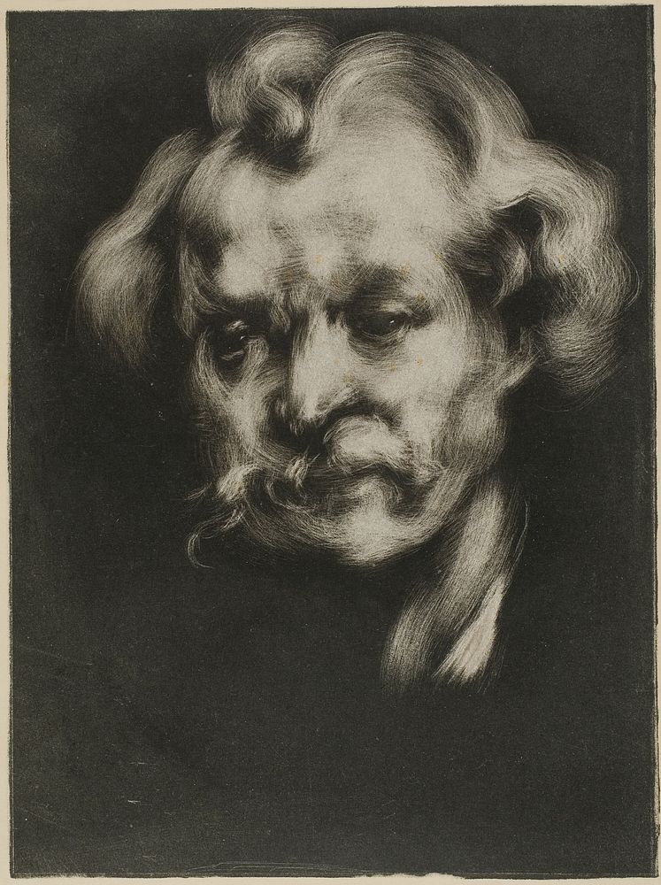 Portrait of Jean Dolent by Eugène Carrière