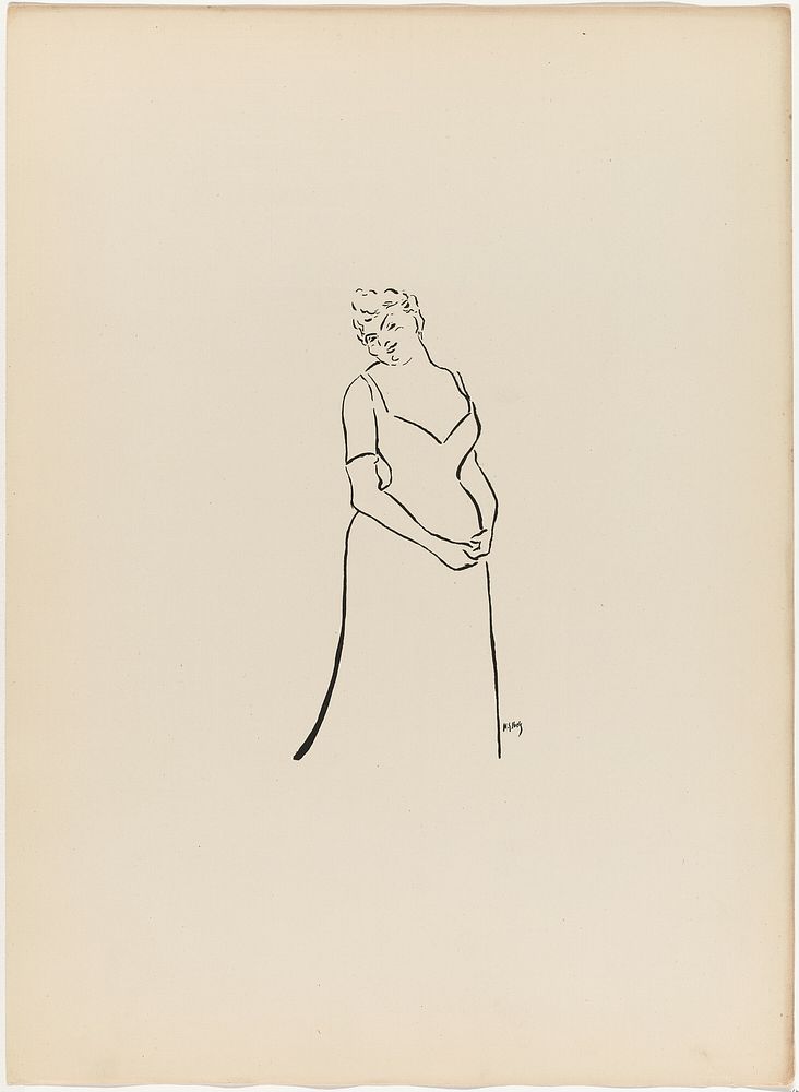 Anna Thibaud, from Le Café-Concert by Henri-Gabriel Ibels
