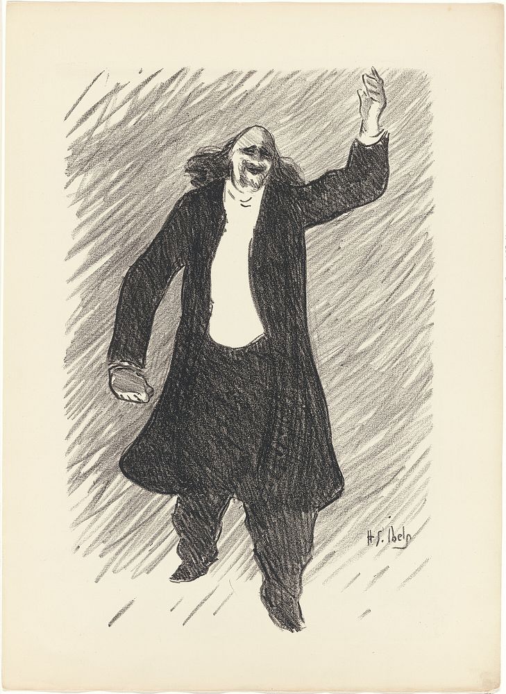 Marcel Legay, from Le Café-Concert by Henri-Gabriel Ibels