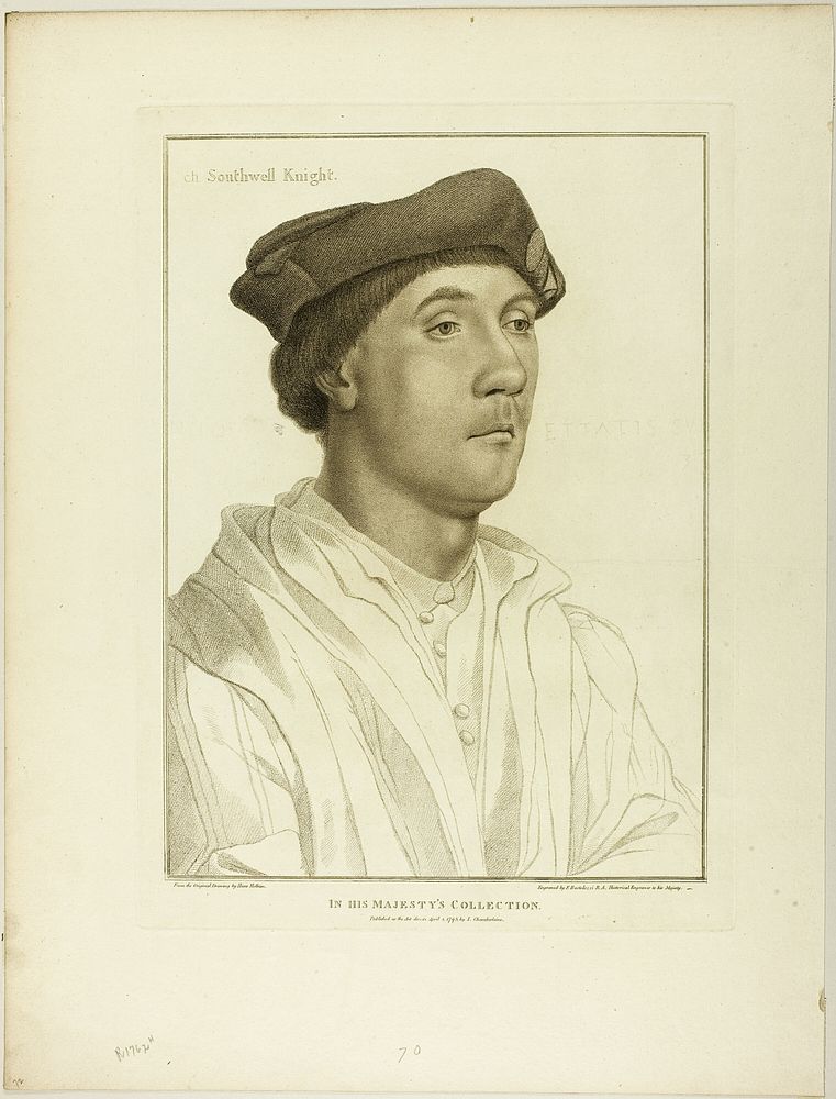 Sir Richard Southwell by Francesco Bartolozzi