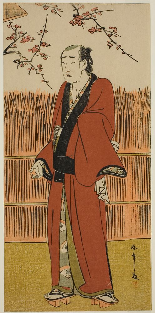 The Actor Onoe Matsusuke I as Baramon no Kichi in the Play Hatsumombi Kuruwa Soga, Performed at the Nakamura Theater in the…